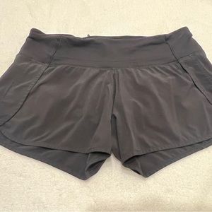 LULULEMON 6 Black Running Short